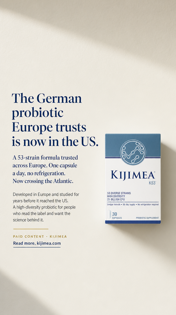12. The German probiotic now in the US, advertorial
